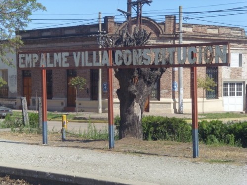 Foto: estación Empalme Villa Constitución, FC Mitre - Empalme Villa Constitución (Santa Fe), Argentina