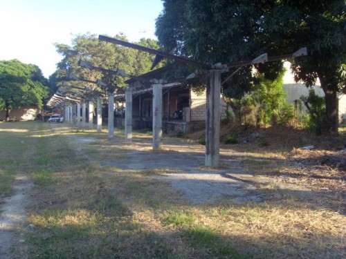 Foto: Restos de la estación Santa Ana del ex FENASAL - Santa Ana, El Salvador