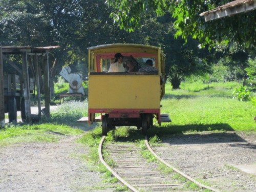 Foto: término del recorrido del tren turístico - Cuero y Salado (Atlántida), Honduras