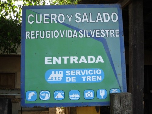 Foto: salida del tren turístico - La Unión (Atlántida), Honduras