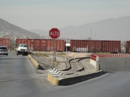 Foto: por fin veo un tren andando, día 28º de viaje - Saltillo (Coahuila), México