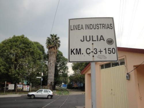 Foto: cerca de la ex estación Julia - México (The Federal District), México