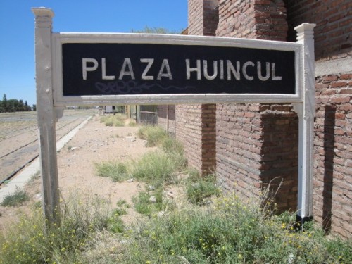 Foto: estación Plaza Huincul, FC Roca - Plaza Huincul (Neuquén), Argentina