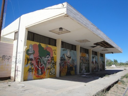 Foto: estación Cutral-Co, FC Roca - Cutral Co (Neuquén), Argentina
