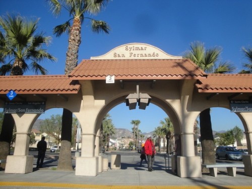 Foto: estación Sylmar/San Fernando - Los Ángeles (California), Estados Unidos