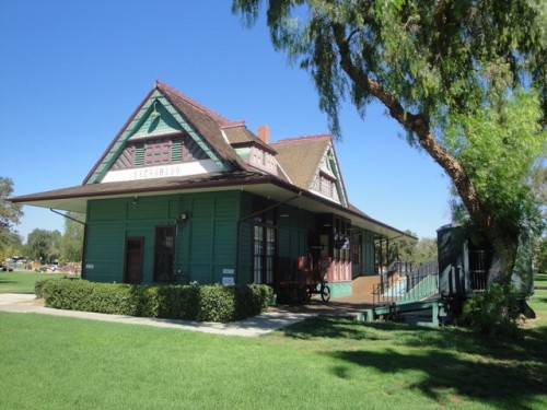 Foto: ex estación del FC Atchison, Topeka & Santa Fe - Escondido (California), Estados Unidos