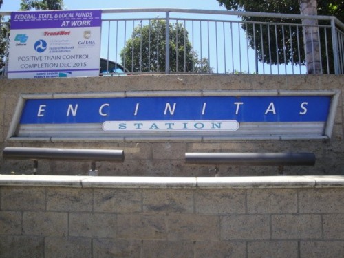 Foto: estación del Coaster - Encinitas (California), Estados Unidos