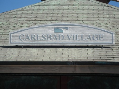 Foto: estación Carlsbad Village del tren Coaster - Carlsbad (California), Estados Unidos