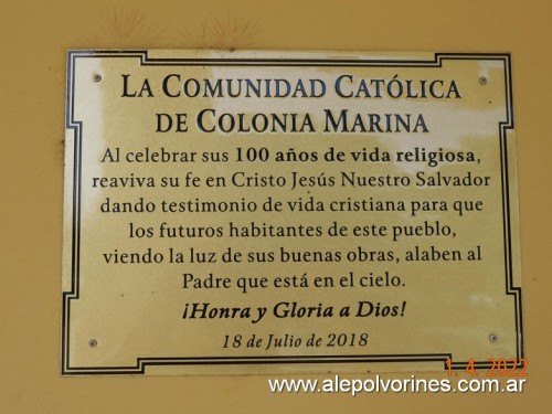 Foto: Colonia Marina - Iglesia - Colonia Marina (Córdoba), Argentina