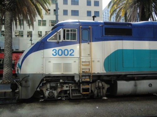 Foto: tren Coaster en San Diego Santa Fe Depot - San Diego (California), Estados Unidos