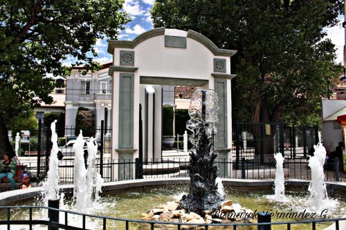 Foto: Fuente parque Simón Bolivar - Ciudad de Oruro (Oruro), Bolivia