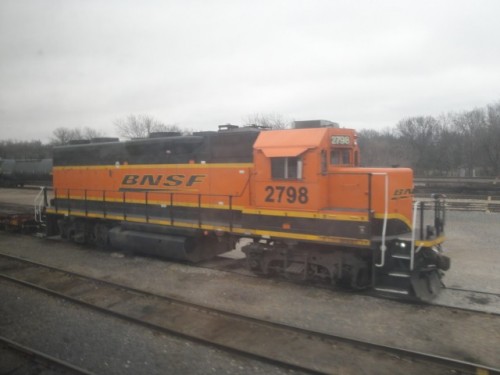 Foto: locomotora de Burlington Northern & Santa Fe - Ardmore (Oklahoma), Estados Unidos