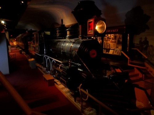 Foto: tren histórico en el Museo de la Historia de Kansas - Topeka (Kansas), Estados Unidos