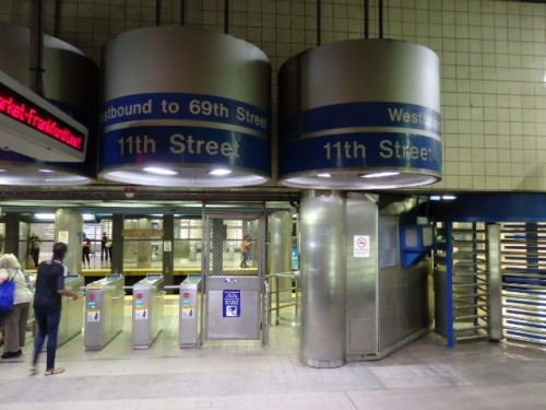 Foto: estación de la Calle 11, del subte - Philadelphia (Pennsylvania), Estados Unidos