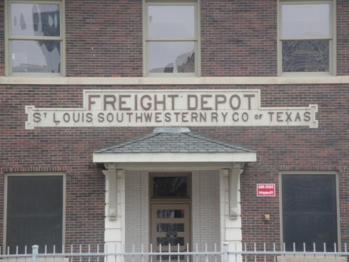 Foto: ex estación de carga del FC St Louis Southwestern Railway Co. of Texas - Fort Worth (Texas), Estados Unidos