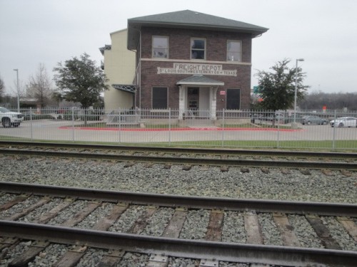 Foto: ex estación de carga del FC St Louis Southwestern Railway Co. of Texas - Fort Worth (Texas), Estados Unidos
