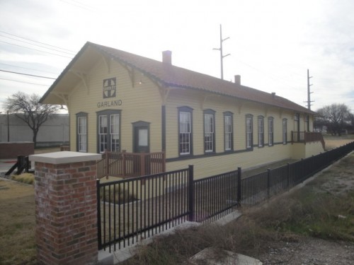 Foto: antigua estación Garland del FC AT&SF - Garland (Texas), Estados Unidos