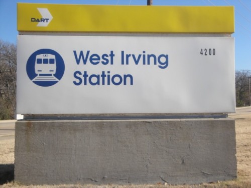 Foto: estación West Irving - Irving (Texas), Estados Unidos