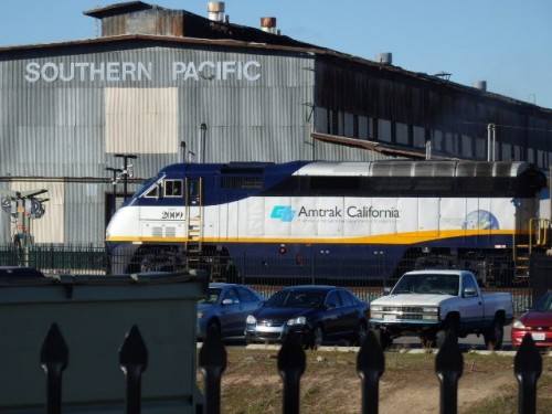 Foto: tren de Amtrak California - Sacramento (California), Estados Unidos