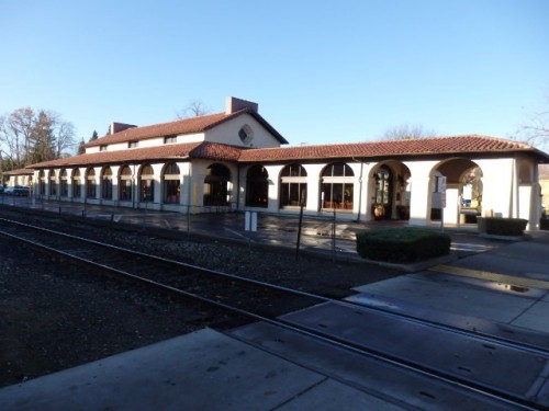 Foto: ex estación del Western Pacific, actual Old Spaghetti Factory - Sacramento (California), Estados Unidos