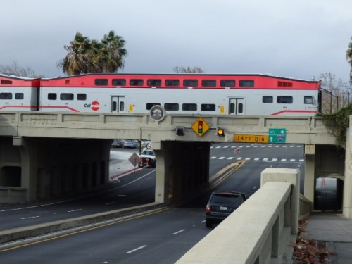 Foto: tren de Caltrain - San José (California), Estados Unidos