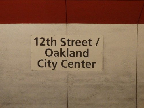 Foto: estación del BART - Oakland (California), Estados Unidos