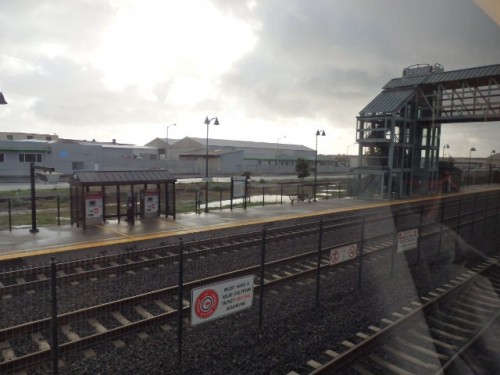 Foto: estación Bayshore, de Caltrain - San Francisco (California), Estados Unidos