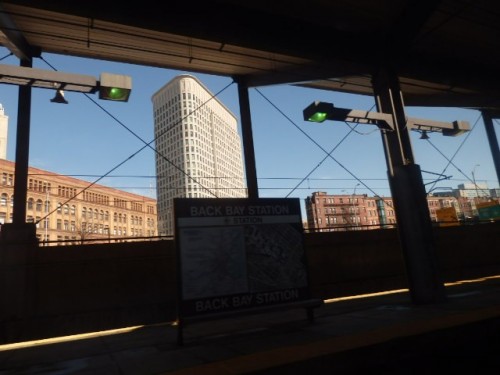 Foto: estación Back Bay, de Amtrak y MBTA - Boston (Massachusetts), Estados Unidos