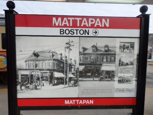Foto: nomenclador de la estación - Boston (Massachusetts), Estados Unidos