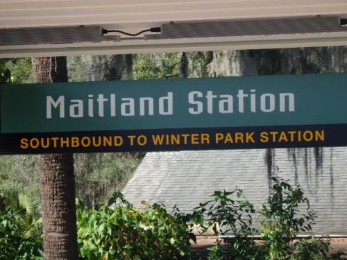 Foto: estación de SunRail - Maitland (Florida), Estados Unidos