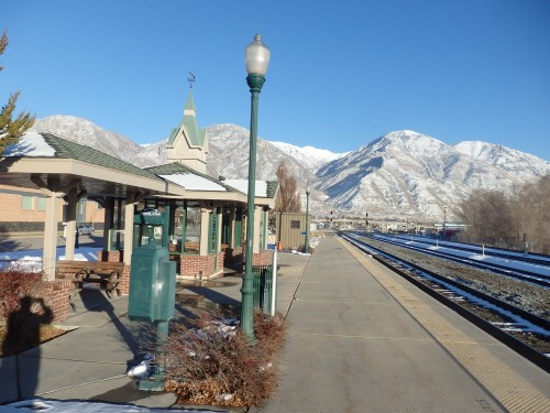 Foto: estación de Amtrak - Provo (Utah), Estados Unidos