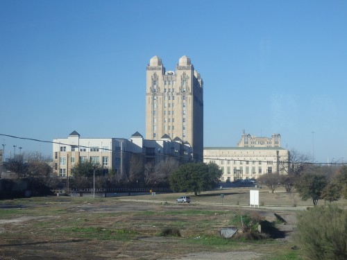 Foto: la última estación del tren local, ex edificio del FC Texas & Pacific - Fort Worth (Texas), Estados Unidos
