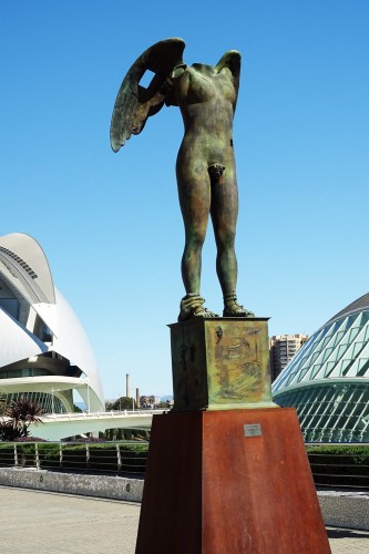 Foto: Estatua de bronce - València (Comunidad Valenciana), España