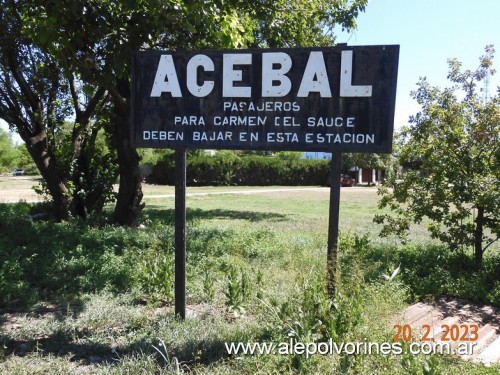 Foto: Estación Acebal - Acebal (Santa Fe), Argentina