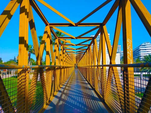 Foto: Puente Amarillo o de Campanar - València (Comunidad Valenciana), España