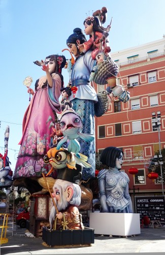 Foto: Falla calle Sueca - Valencia (València), España