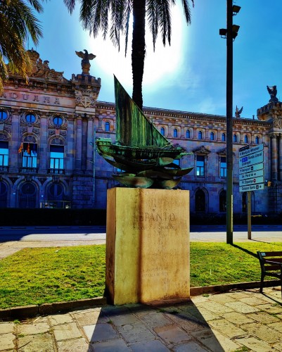 Foto: Monument a la Batalla de Lepanto - Barcelona (Cataluña), España