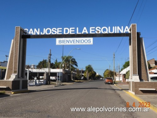 Foto: San José de la Esquina - Acceso - San Jose de la Esquina (Santa Fe), Argentina