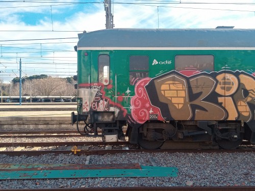 Foto: Tren herbicida - Calatayud (Zaragoza), España